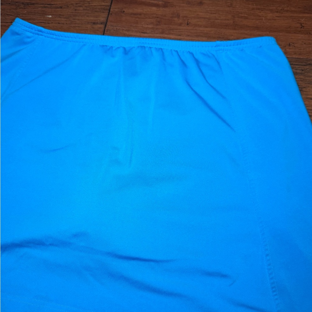 NWOT adidas Bright Blue Women's Athletic Skirt - Picture 6 of 7